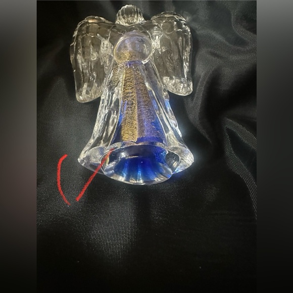 Murano Art Glass Angel Praying Hands Figurine - Picture 7 of 8